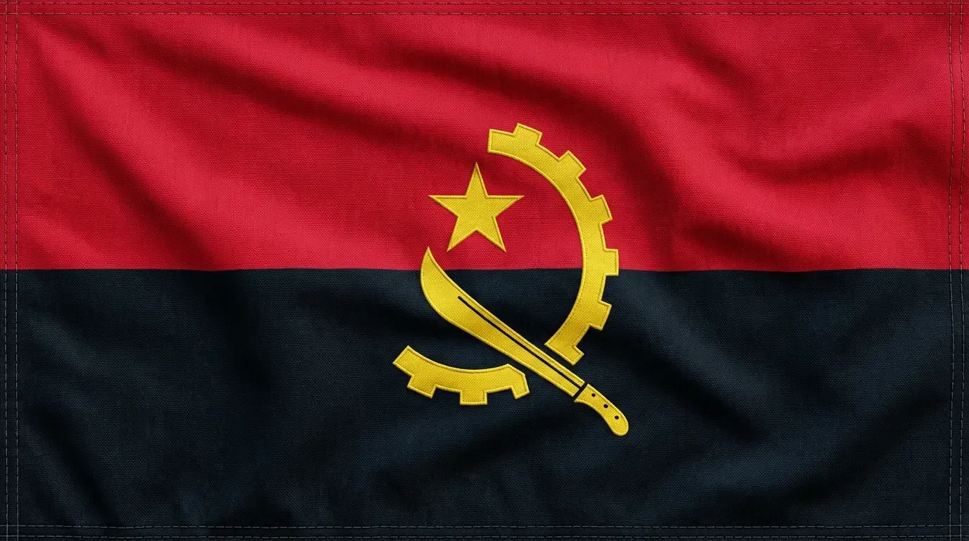 Drapeau actuel de Angola