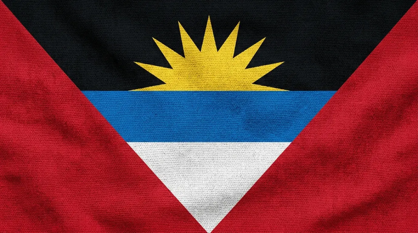 Current flag of Antigua and Barbuda