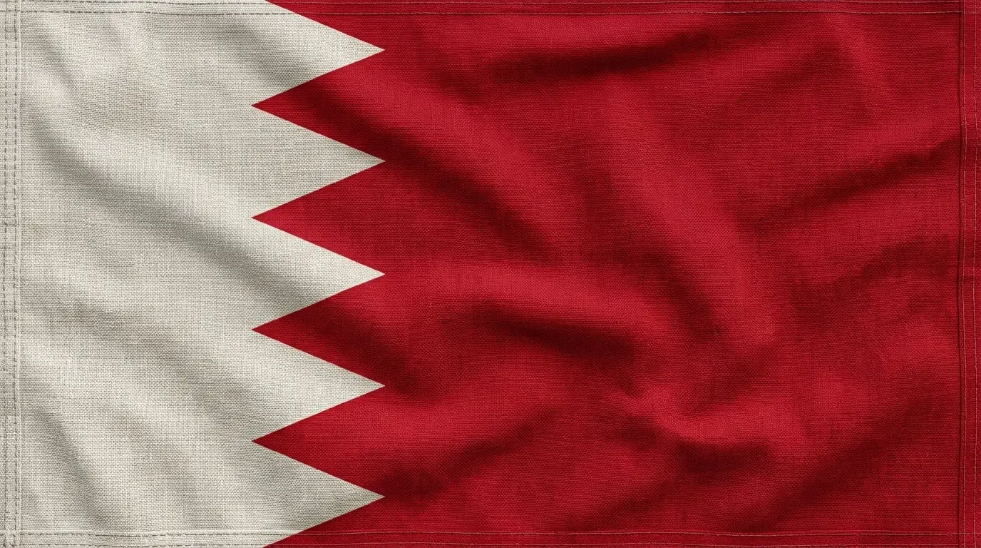 Bandera actual de Baréin