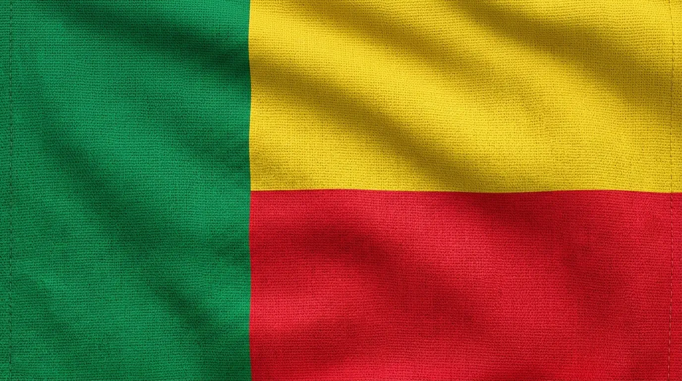 Drapeau actuel de Bénin