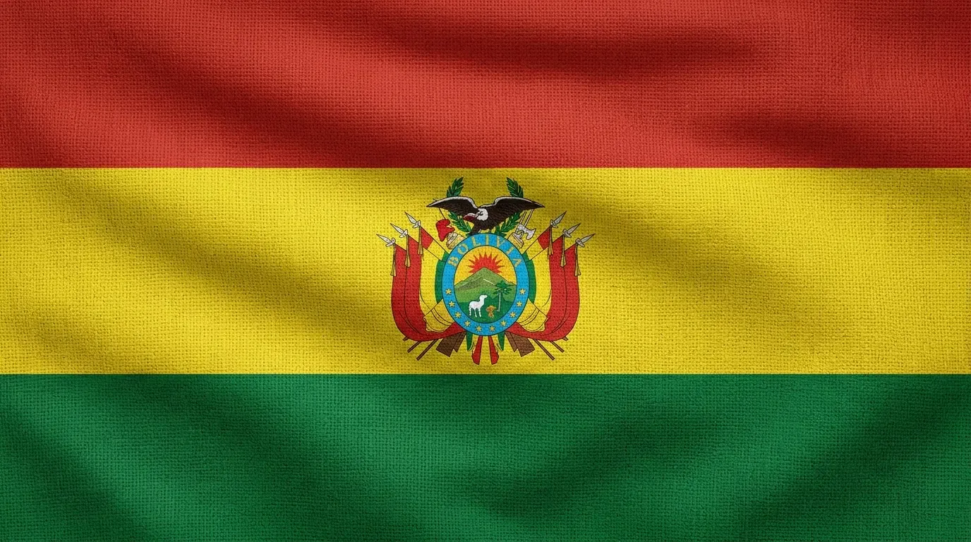 Current flag of Bolivia