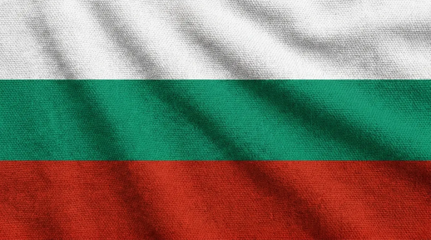 Current flag of Bulgaria