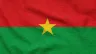 Current flag of Burkina Faso
