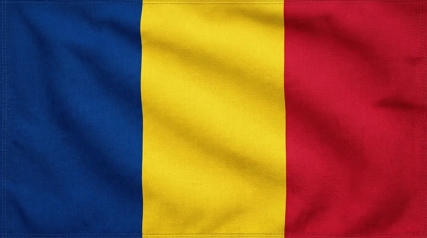 Drapeau actuel de Tchad