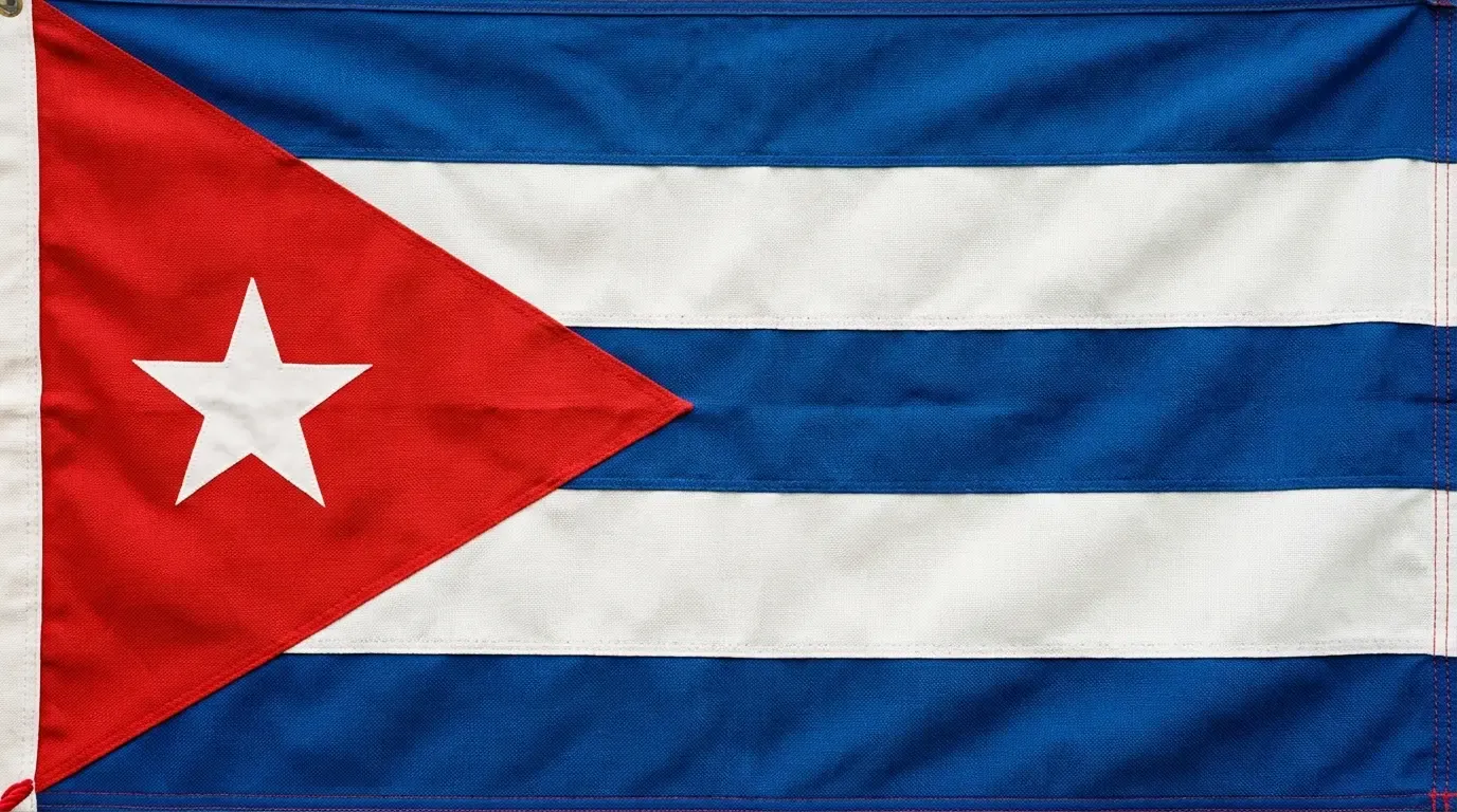 Drapeau actuel de Cuba