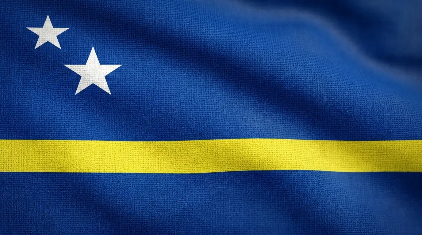 Drapeau actuel de Curaçao