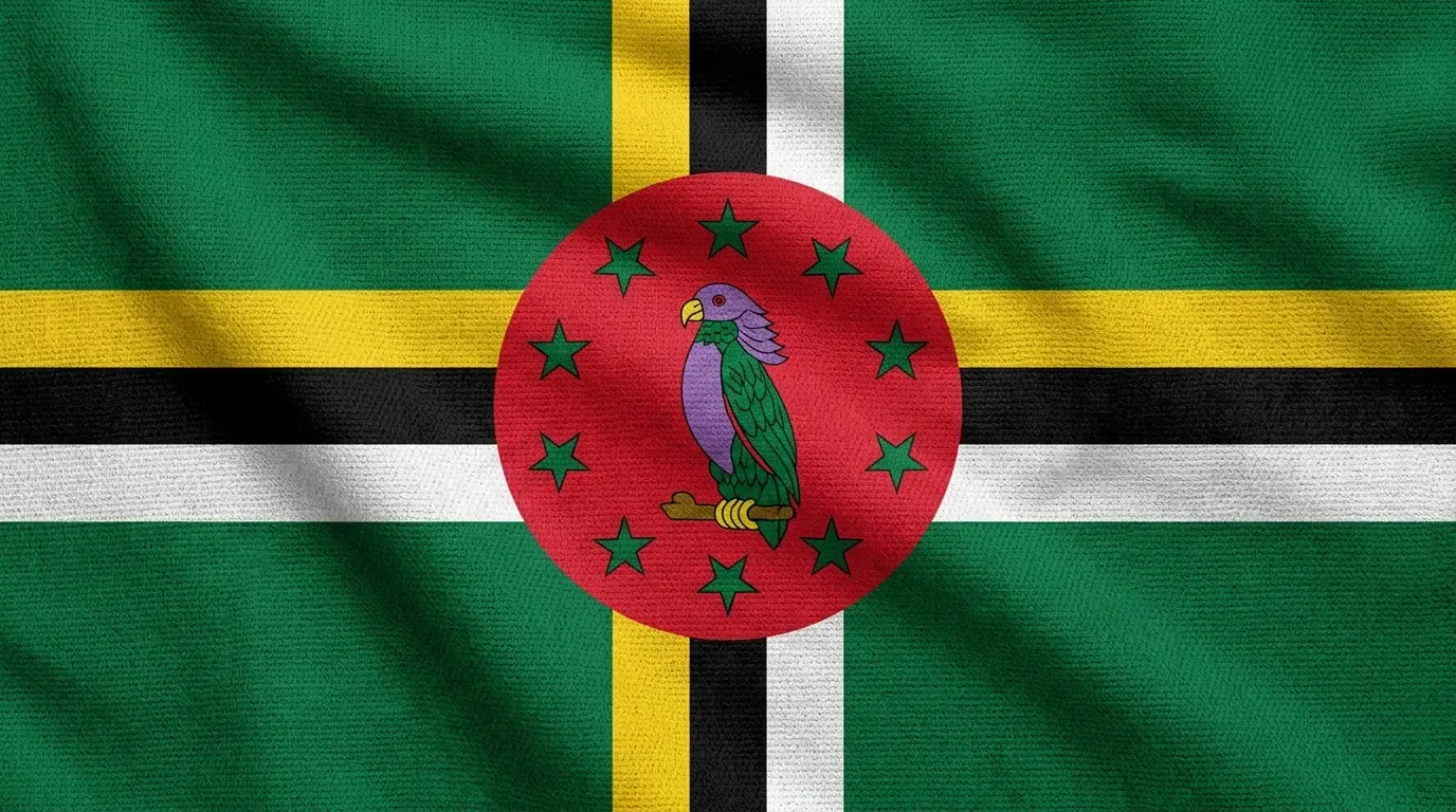 Current flag of Dominica