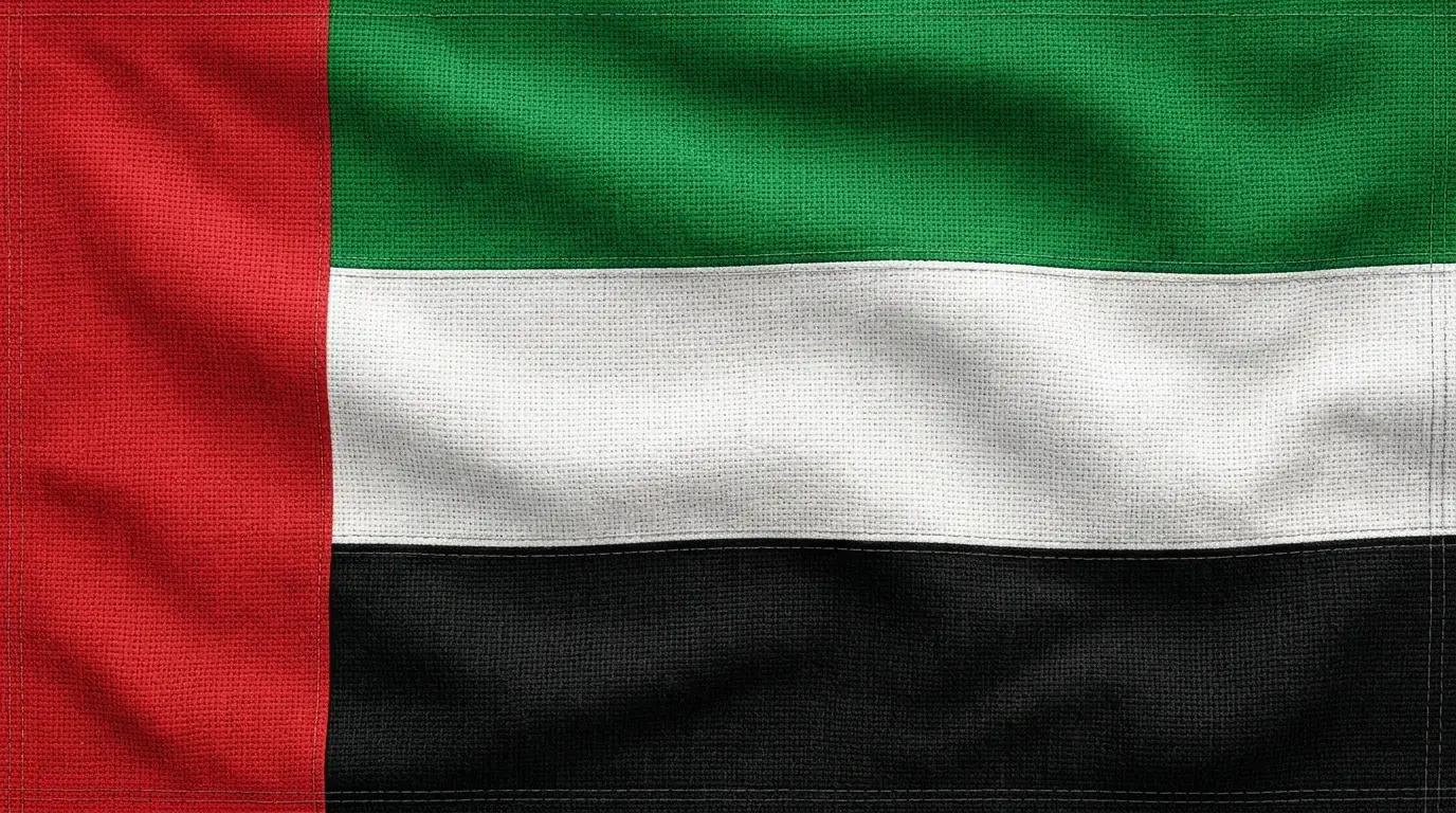 Current flag of United Arab Emirates