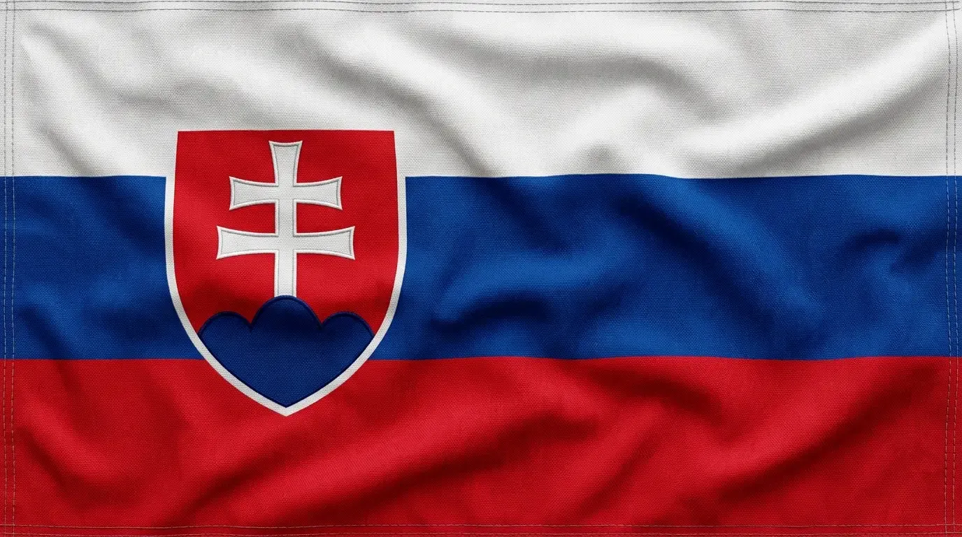 Current flag of Slovakia