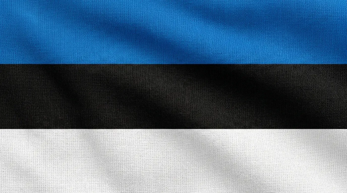 Current flag of Estonia