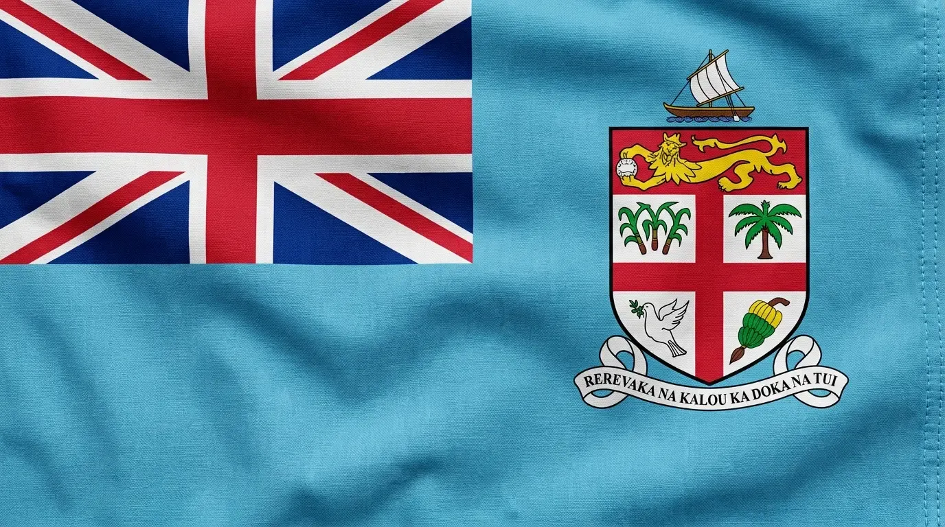 Drapeau actuel de Fidji