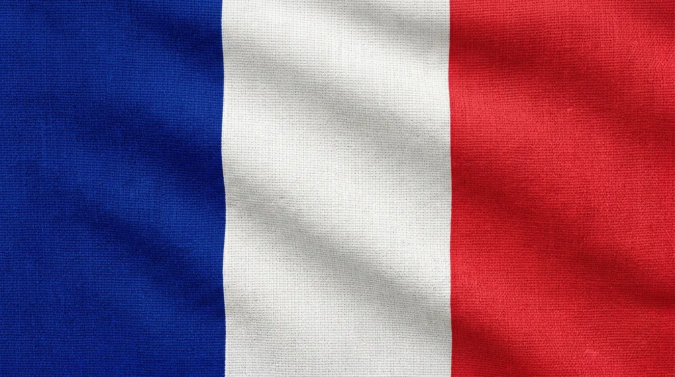 Drapeau actuel de France