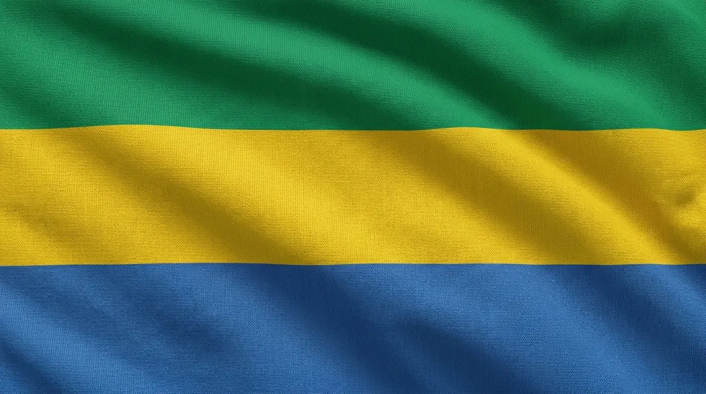 Drapeau actuel de Gabon