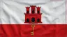 Current flag of Gibraltar