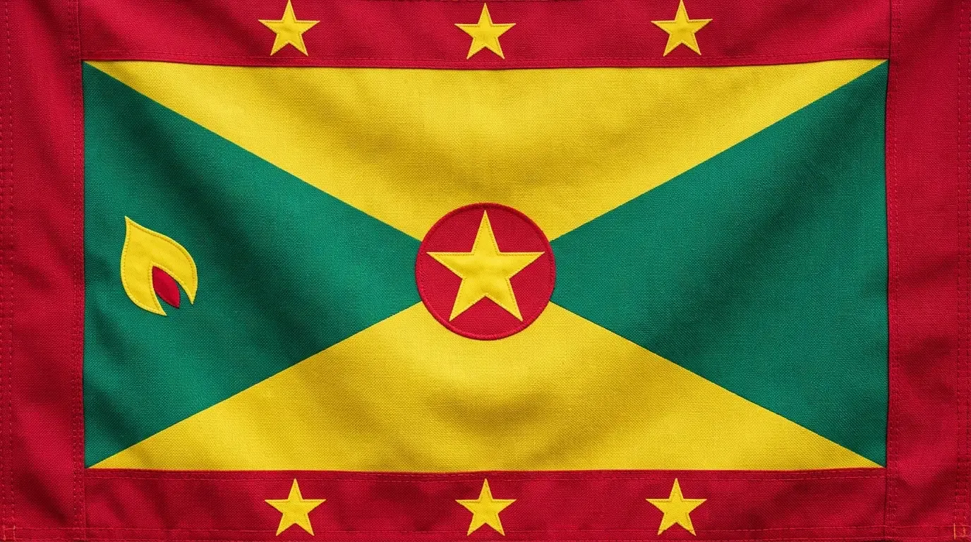 Current flag of Grenada