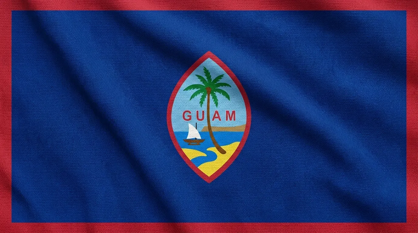 Current flag of Guam