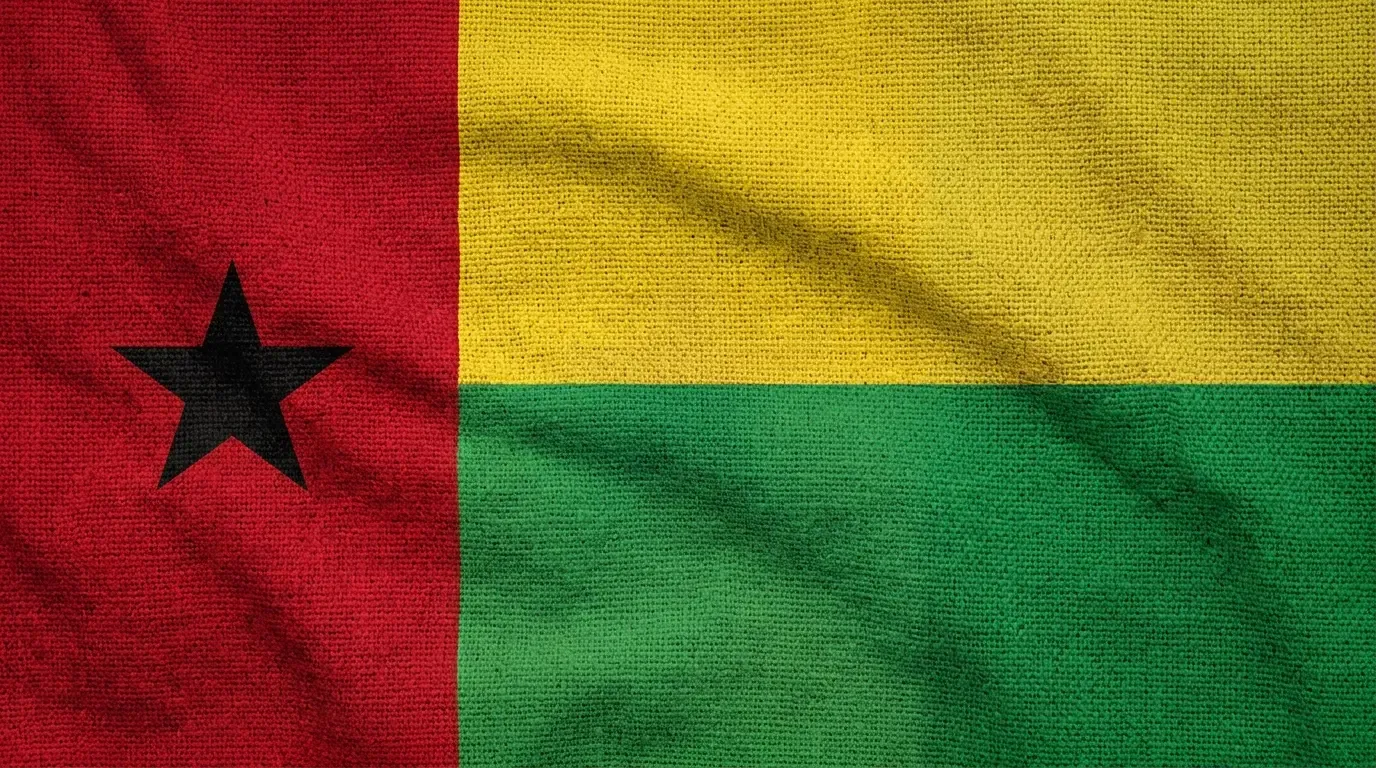 Current flag of Guinea-Bissau