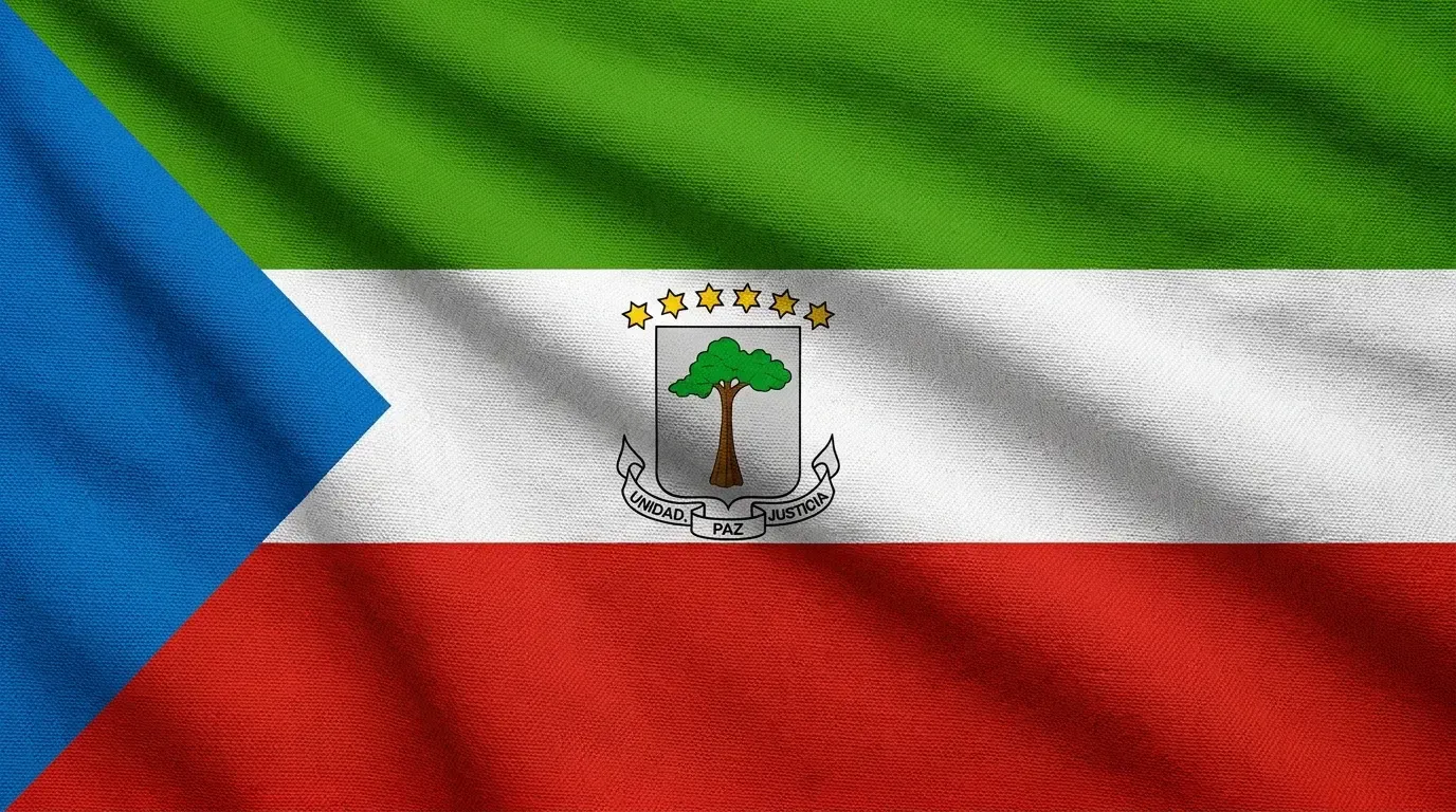Current flag of Equatorial Guinea