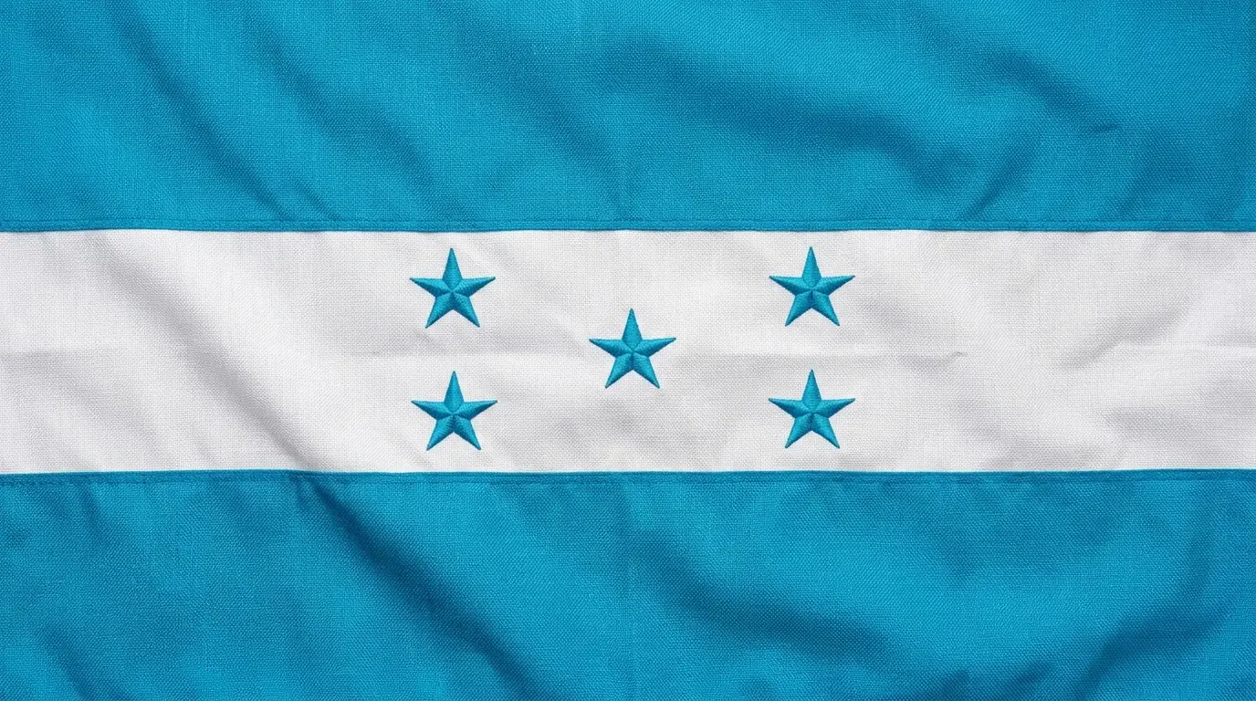 Current flag of Honduras