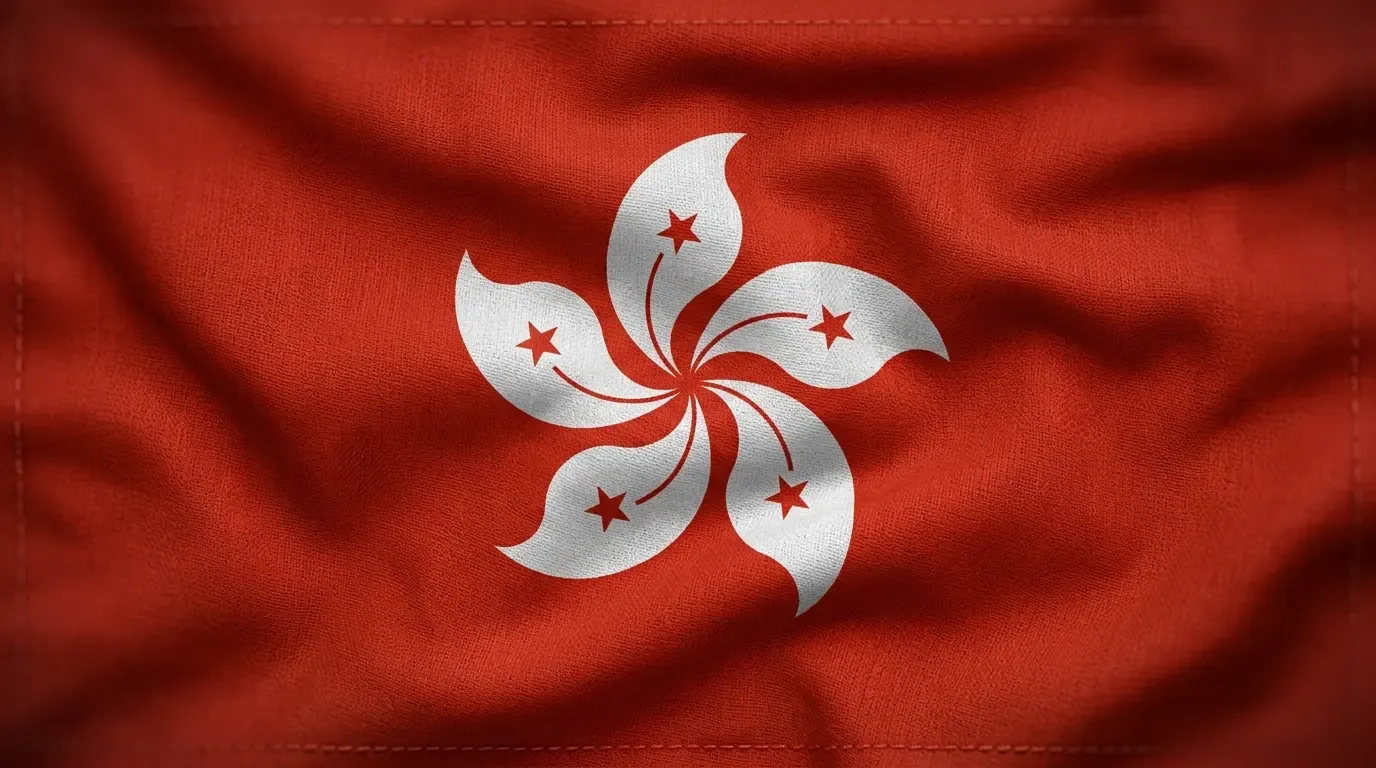 Current flag of Hong Kong
