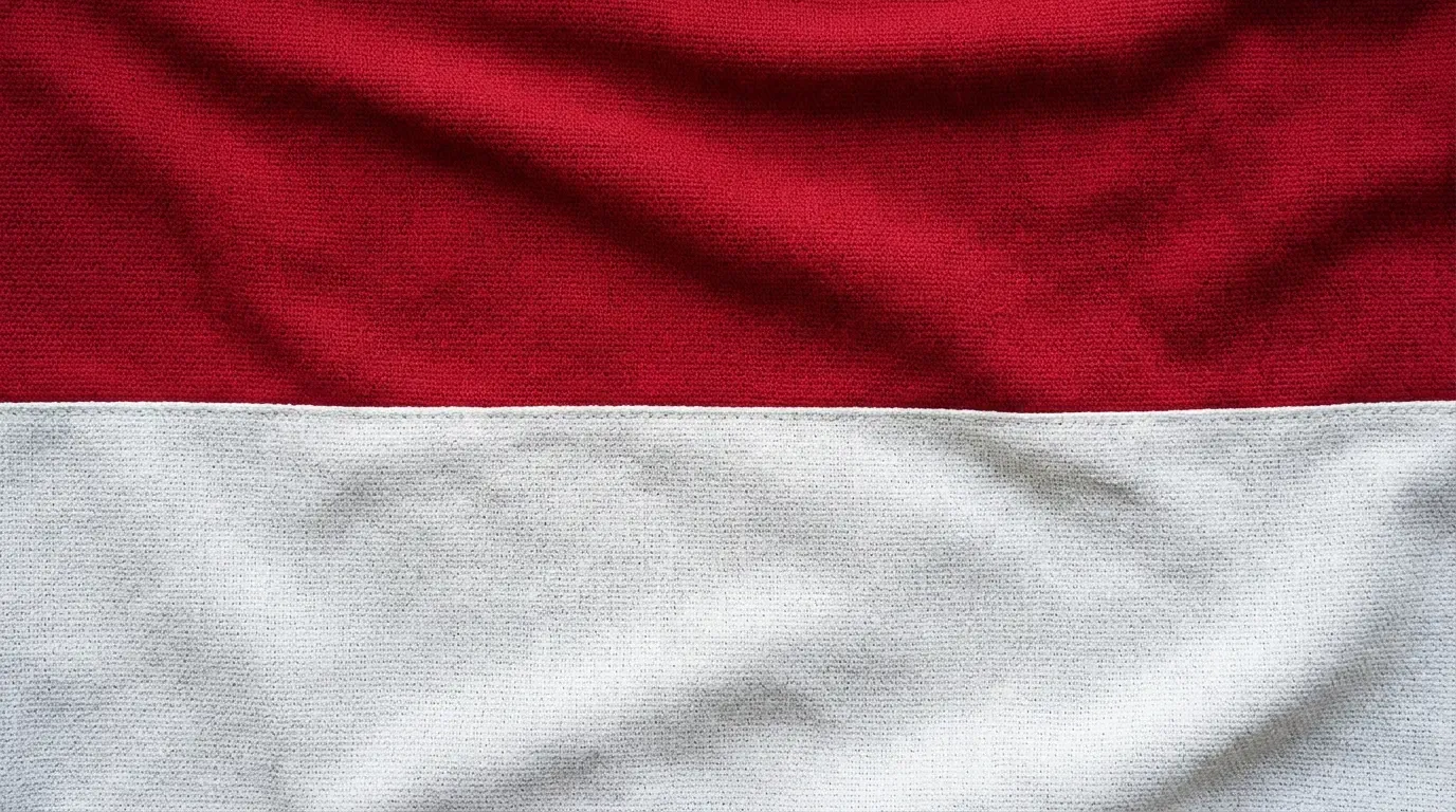 Current flag of Indonesia