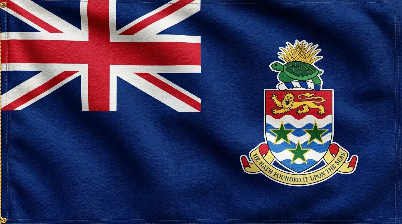 Drapeau actuel de Îles Caïmans