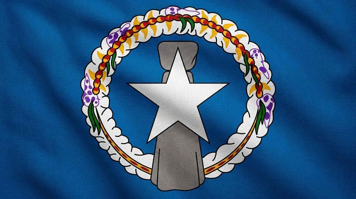 Current flag of Northern Mariana Islands