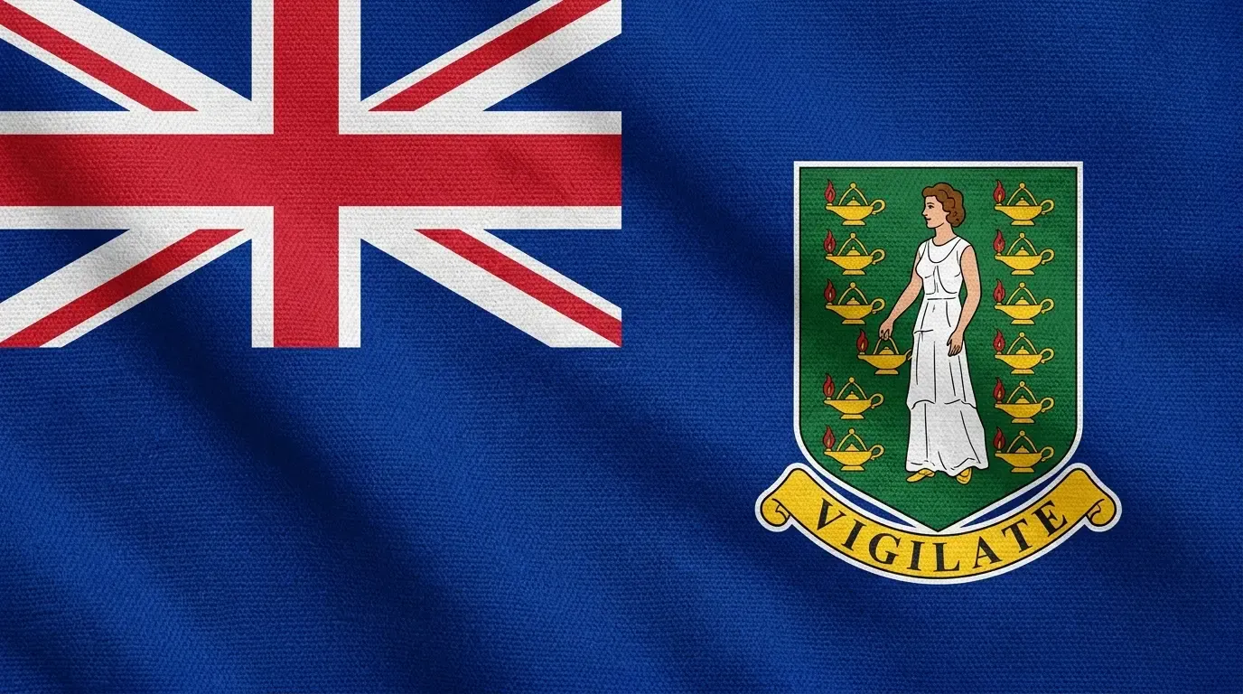 Current flag of British Virgin Islands