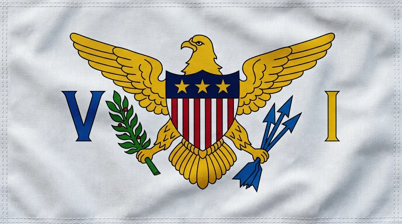 Current flag of U.S. Virgin Islands