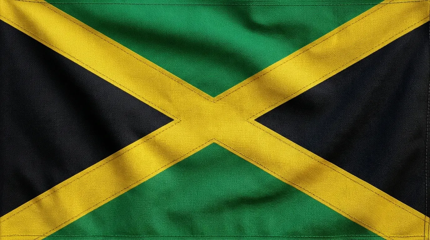 Current flag of Jamaica