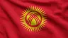 Current flag of Kyrgyzstan