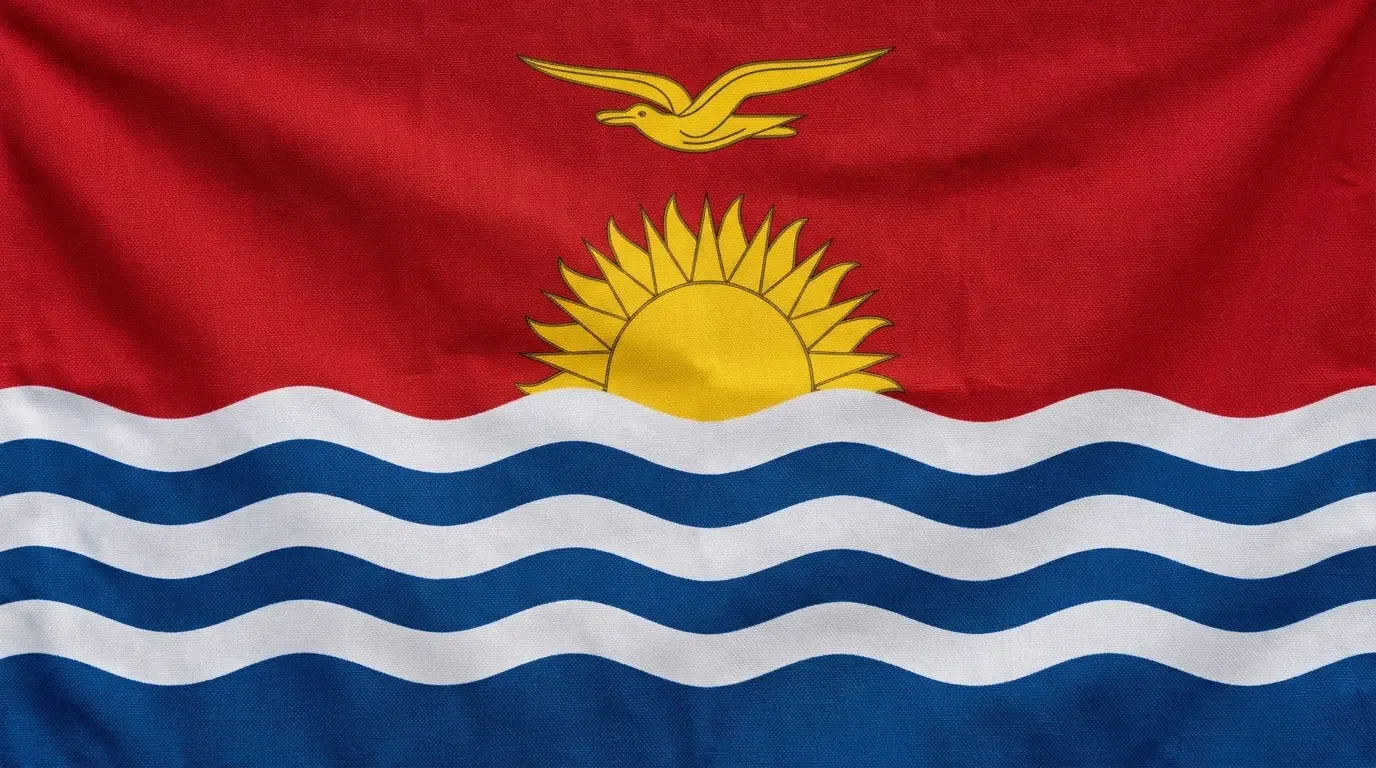 Drapeau actuel de Kiribati