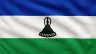 Current flag of Lesotho