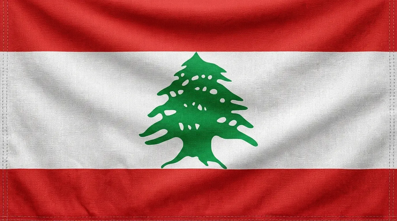Drapeau actuel de Liban