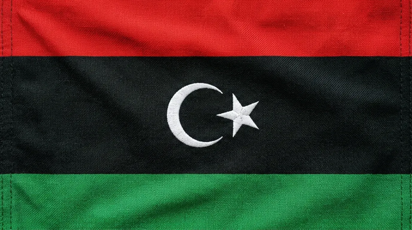 Current flag of Libya