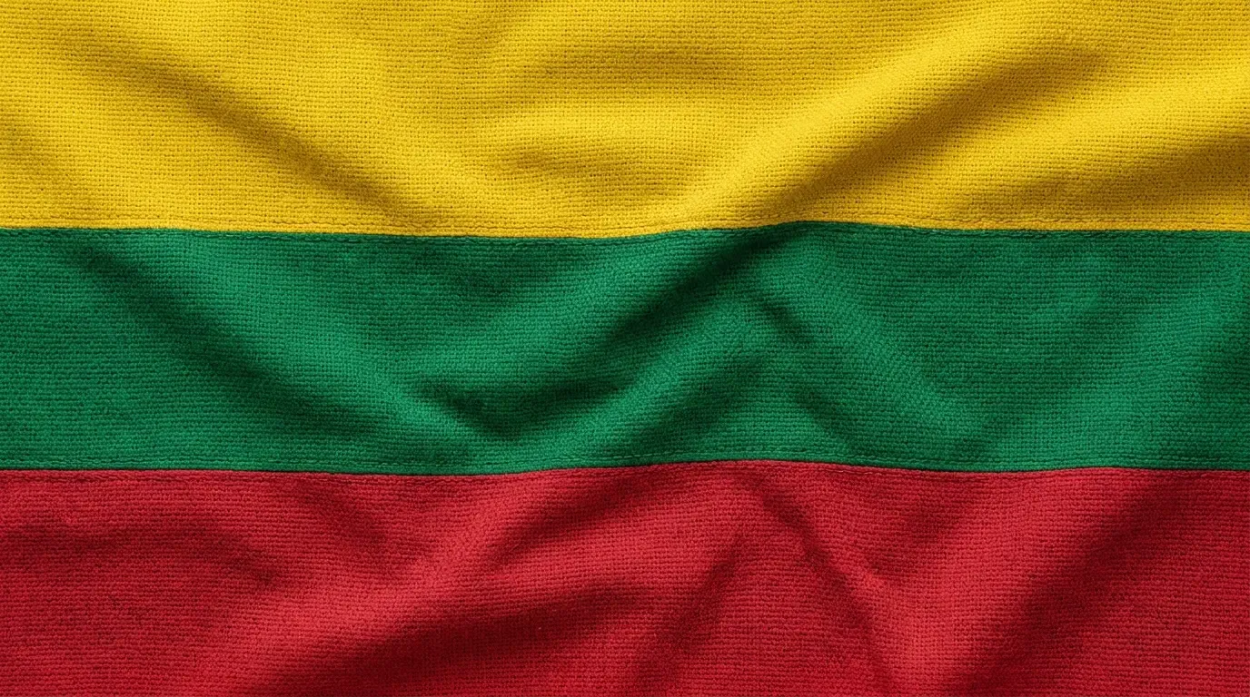 Current flag of Lithuania