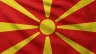 Current flag of North Macedonia
