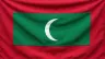 Current flag of Maldives