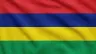 Current flag of Mauritius