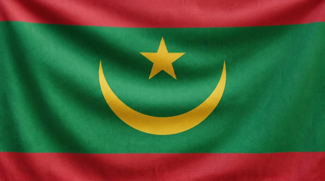 Current flag of Mauritania