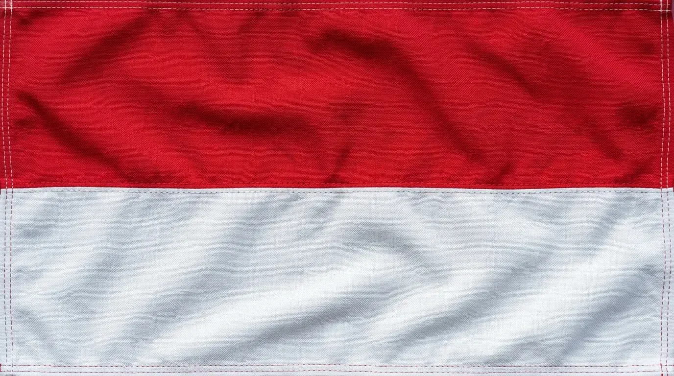Drapeau actuel de Monaco
