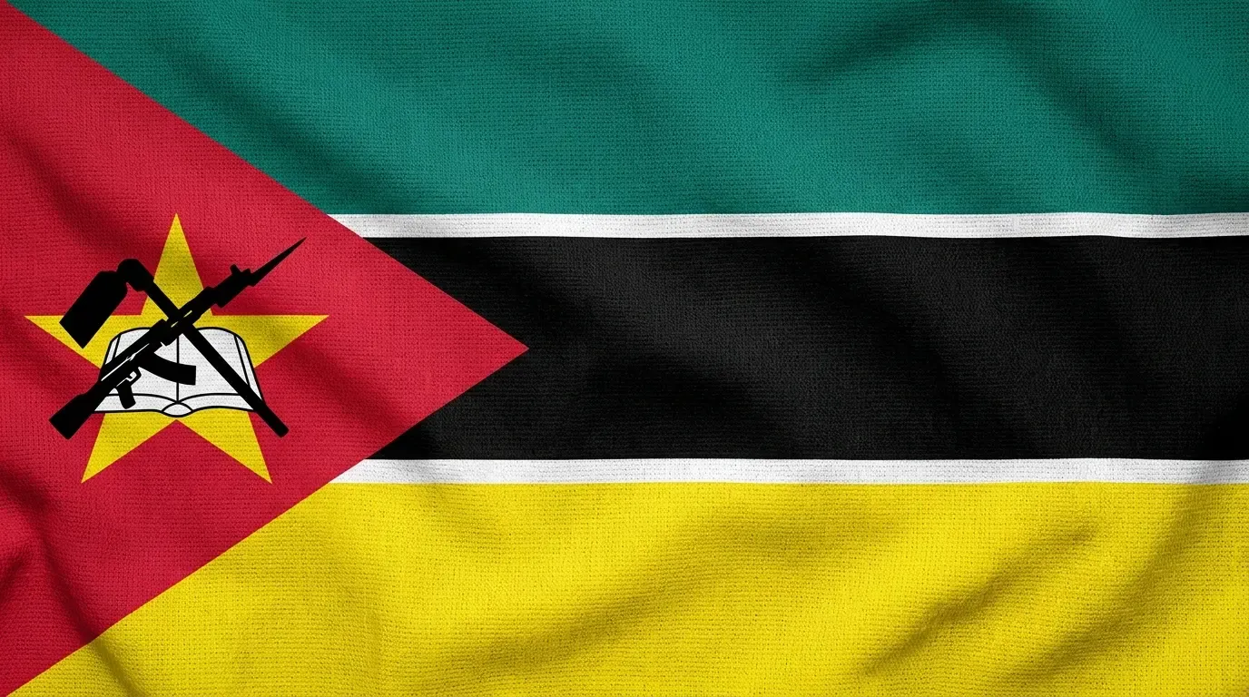 Current flag of Mozambique