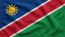 Current flag of Namibia