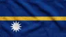 Current flag of Nauru