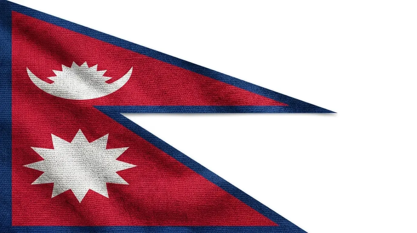 Drapeau actuel de Népal