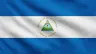 Current flag of Nicaragua