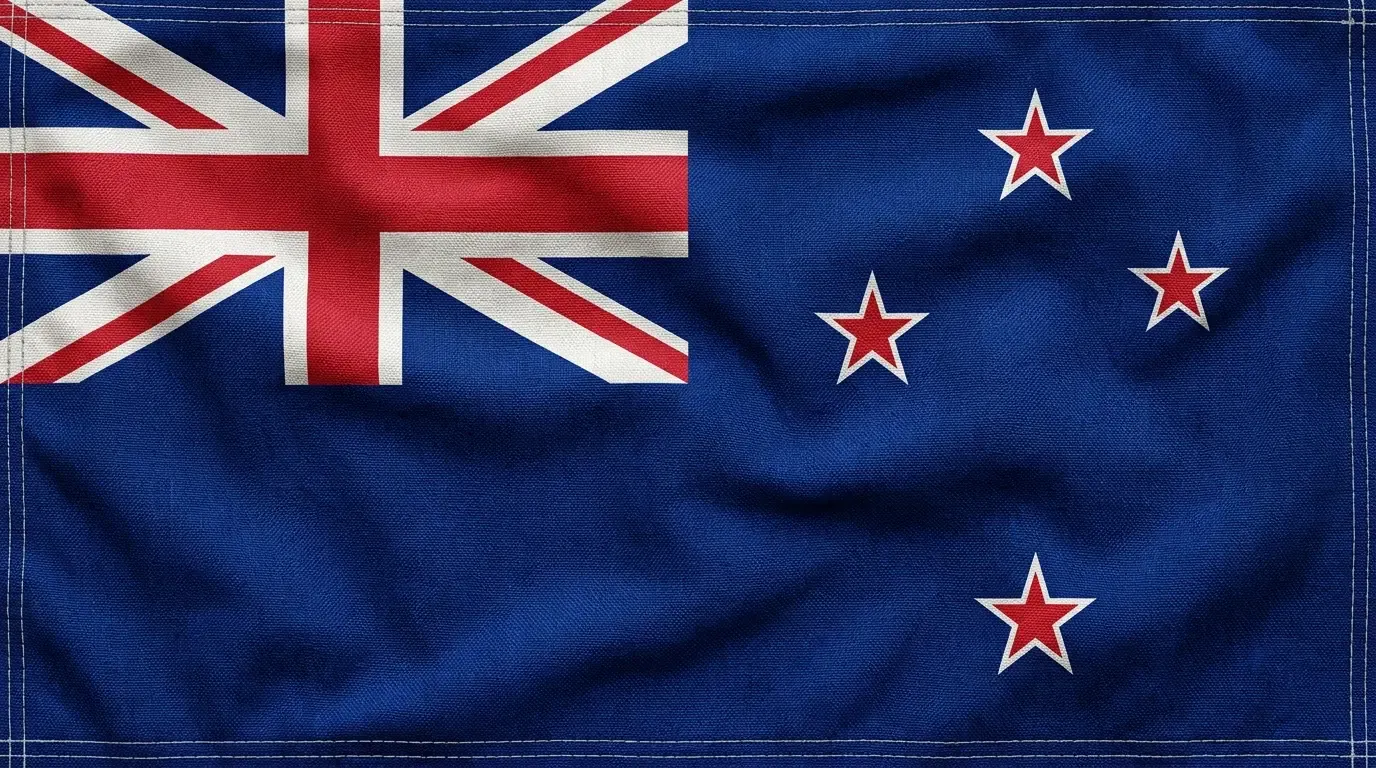 Current flag of New Zealand