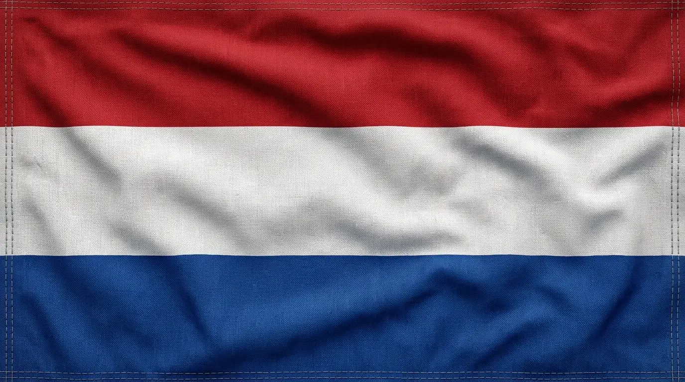 Current flag of Netherlands