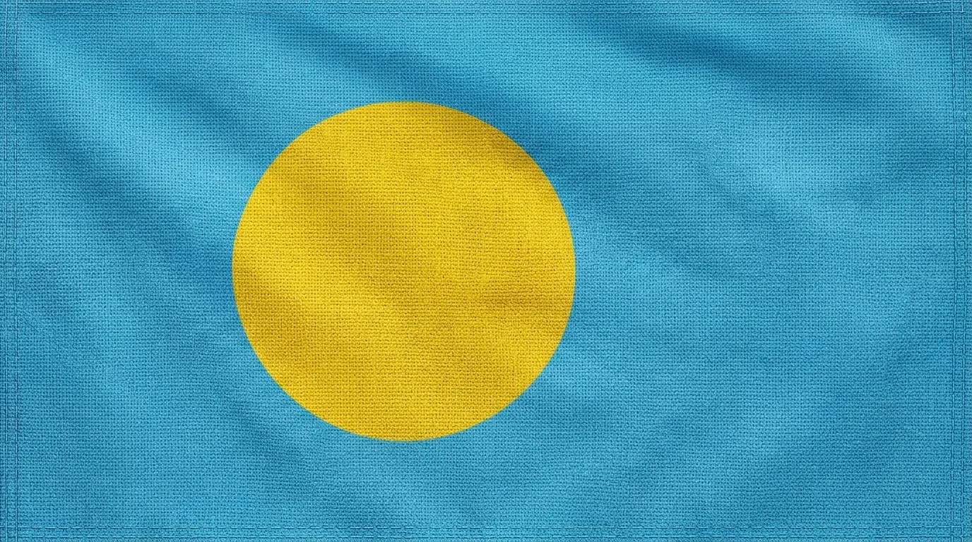 Drapeau actuel de Palaos