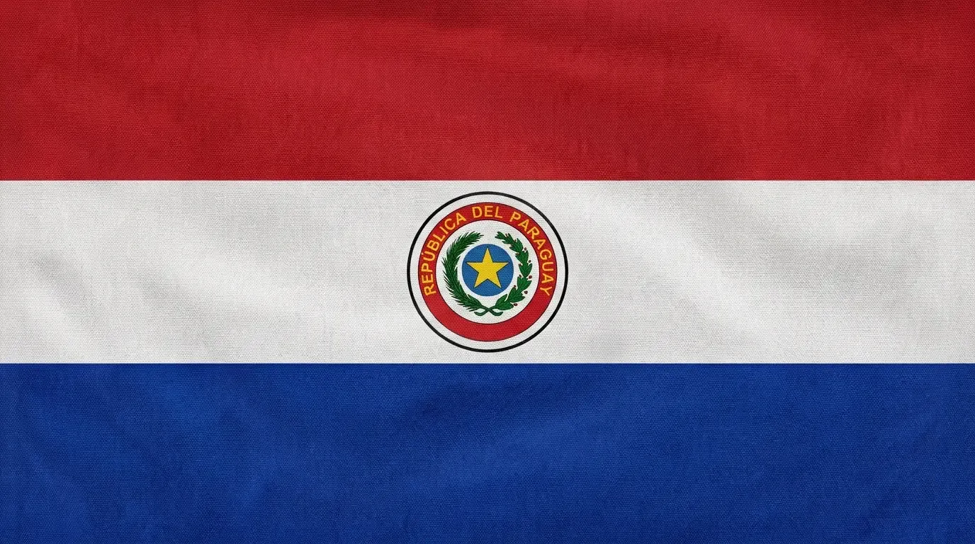 Drapeau actuel de Paraguay